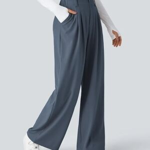 Halara Women's Wide-Leg Gray Pants